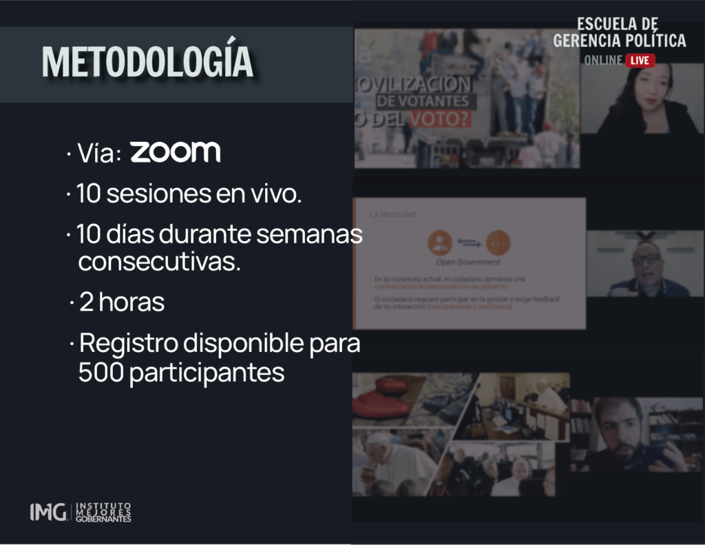 Escuela de Gerencia Política - Instituto Mejores Gobernantes