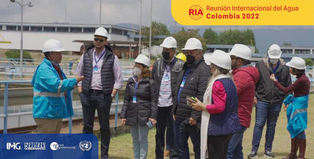 Delegación internacional destaca al Acueducto como ejemplo de buenas prácticas - Reunión Internacional del Agua Colombia 2022 Instituto Mejores Gobernantes
